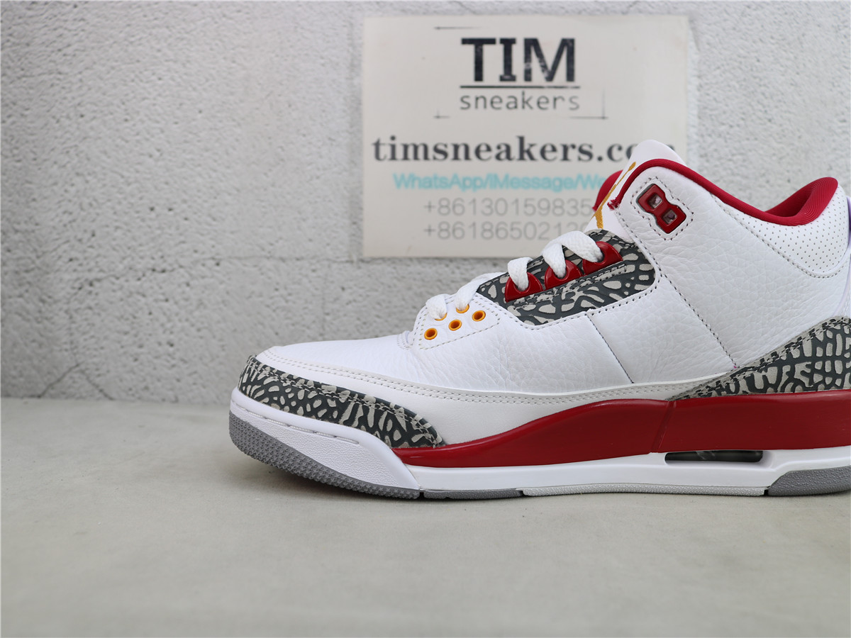 Air Jordan 3 Retro Cardinal Red CT8532-126